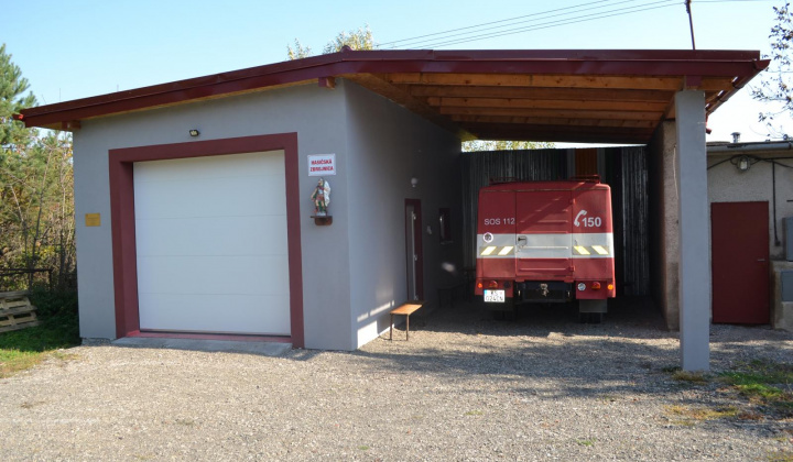 2. fotografia fotogalérie Novostavba budovy hasičskej garáže