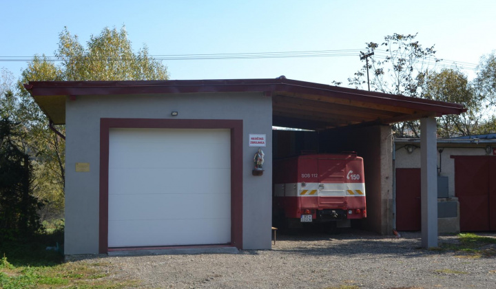 3. fotografia fotogalérie Novostavba budovy hasičskej garáže